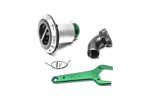 Radium Engineering — Radium Engineering Remote Mount Vented Standard Filler 1.5in Elbow
FILL ADAPTR - view 3